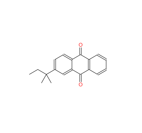 CAS： 32588-54-8，中文名稱： 2-叔戊基蒽醌 英文名稱：2-(tert-Pentyl)anthracene-9,10-dione 