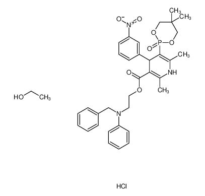 CAS： 111011-76-8，中文名稱： 鹽酸依福地平乙醇鹽 英文名稱：Efonidipinehydrochloridemonoethanolate 