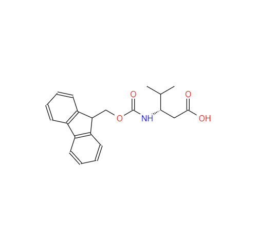CAS： 266318-79-0，中文名稱： N-Fmoc-(S)-3-氨基-4-甲基戊酸 英文名稱：Fmoc-D-beta-homovaline 