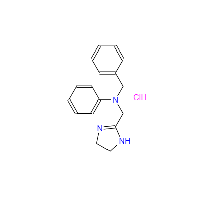 CAS： 2508-72-7，中文名稱： 鹽酸安他唑啉 英文名稱：Antazoline hydrochloride 