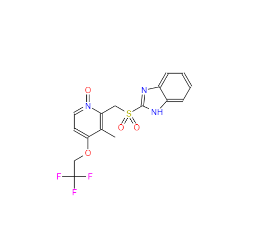 CAS： 953787-54-7，中文名稱： 蘭索拉唑砜氮氧化物 英文名稱：Lansoprazole Sulfone N-Oxide 