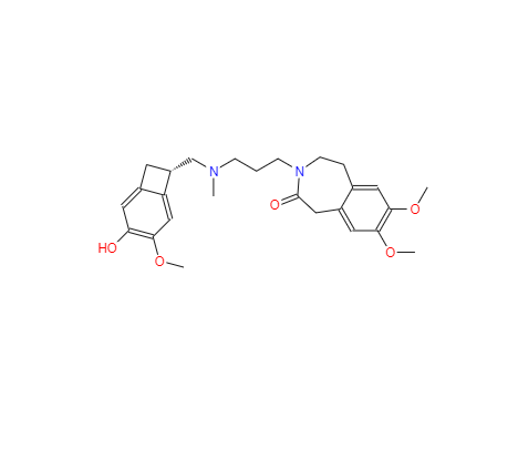 CAS： 304464-98-0，中文名稱： 伊伐布雷定雜質(zhì)16 英文名稱：Ivabradine Impurity 16 