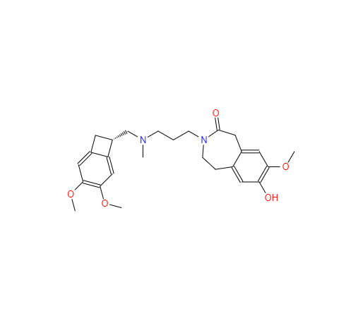CAS： 304462-60-0，中文名稱： 伊伐布雷定雜質(zhì)J 英文名稱：Ivabradine Impurity j 