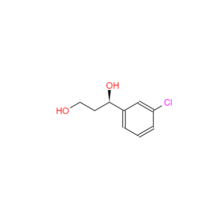 CAS： 632327-18-5，中文名稱： (1R)-1-(3-氯苯)-1,3-丙二醇 英文名稱：(R)-1-(3-chlorophenyl)propane-1,3-diol 