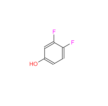 CAS： 2713-33-9，中文名稱： 3,4-二氟苯酚 英文名稱：3,4-Difluorophenol 