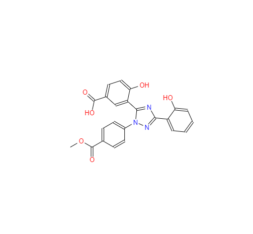 CAS： 1395346-29-8，英文名稱：5-Methoxycarbonyl Deferasirox 