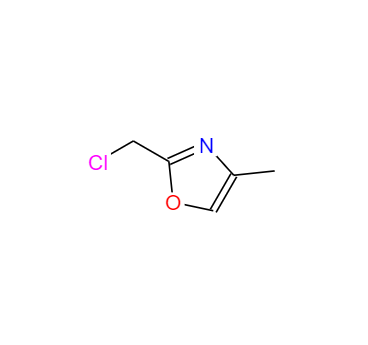 CAS： 1196157-12-6，英文名稱：2-(chloromethyl)-4-methyl-1,3-oxazole 