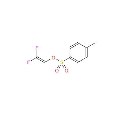 CAS： 185739-14-4，中文名稱： 2,2-二氟乙烯基-4-甲基苯磺酸酯 英文名稱：Toluene-4-sulfonic acid 2,2-difluoro-vinyl ester 