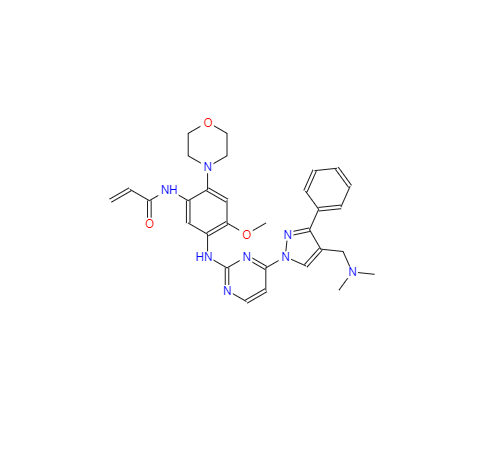 CAS： 1903008-80-9，英文名稱：Lazertinib 