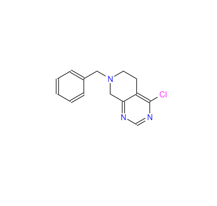 CAS： 192869-80-0，英文名稱：7-Benzyl-4-chloro-5,6,7,8-tetrahydropyrido[3,4-d]pyrimidine