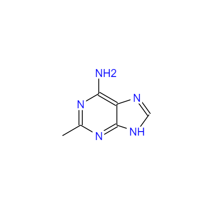  CAS： 1445-08-5，中文名稱： 2-甲基-1H-嘌呤-6-胺 英文名稱：1H-Purin-6-amine, 2-methyl- (9CI)