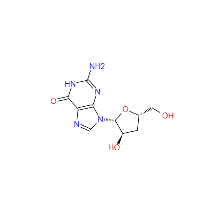 CAS： 3608-58-0，中文名稱： 3’-脫氧鳥苷 英文名稱：3'-Deoxyguanosine 