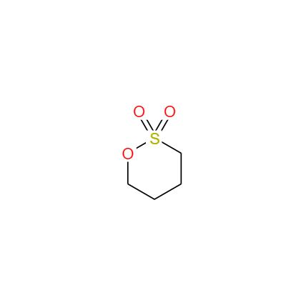 CAS： 1633-83-6，中文名稱： 1,4-丁烷磺內(nèi)酯 英文名稱：1,4-butane sultone 