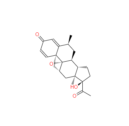 CAS： 83873-16-9，中文名稱： 氟米龍 英文名稱：Fluorometholone 
