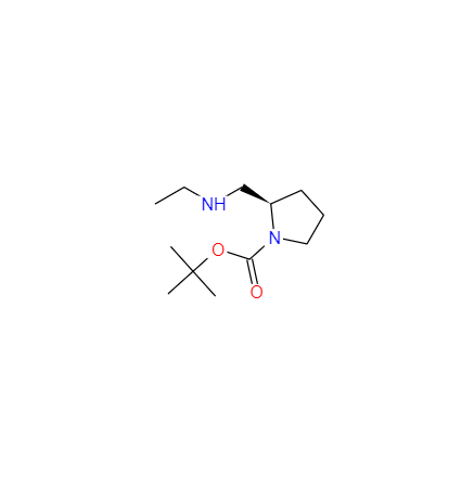 CAS： 1009075-40-4，中文名稱： (2R)-1-叔丁氧羰基-2-乙胺基甲基吡咯烷 英文名稱：(R)-1-Boc-2-( EthylaMinoMethyl)pyrrolidine 