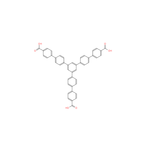 CAS： 911818-75-2，英文名稱：1,3,5-Tris(4'-carboxy[1,1'-biphenyl]-4-yl)benzene 