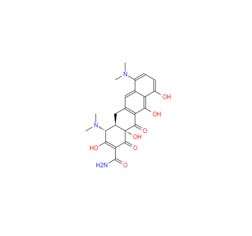 CAS： 1346598-44-4，中文名稱(chēng)： 米諾環(huán)素5,6A脫氫雜質(zhì) 英文名稱(chēng)：Minocycline 5,6alpha-Dehydro Impurity 