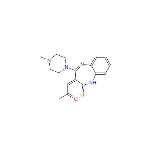 CAS： 1017241-34-7，中文名稱： 奧氮平EP雜質(zhì)F 英文名稱：Olanzapine EP Impurity F 