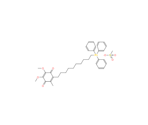 CAS： 845959-50-4，中文名稱： 米托蒽醌甲磺酸鹽 英文名稱：Mitoquinone mesylate 