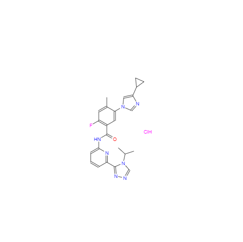 CAS： 1448428-05-4，英文名稱(chēng)：GS-4997 HCl salt 
