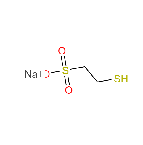 CAS：19767-45-4，2-巰基乙烷磺酸鈉 ，英文名稱：Sodium2-mercaptoethanesulfonate 