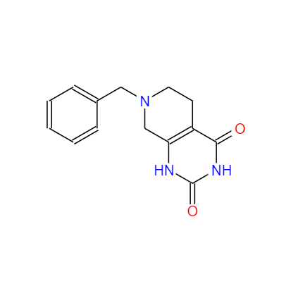 CAS：62459-02-3，中文名稱：7-芐基-5,6,7,8-四氫吡啶并[3,4-d]嘧啶-2,4(1H,3H)-二酮 