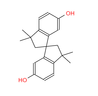 CAS：1568-80-5，中文名稱(chēng)：3,3,3',3'-四甲基-1,1'-螺bi(茚滿)-6,6'-二醇 