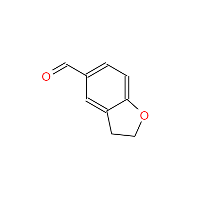 CAS：55745-70-5，中文名稱：2,3-二氫苯并呋喃-5-甲醛 ，英文名稱：2,3-Dihydrobenzofuran-5-carboxaldehyde 