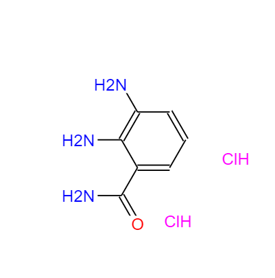 CAS：266993-72-0，中文名稱：2,3-二氨基苯甲酰胺二鹽酸鹽 ，英文名稱：2,3-DIAMINOBENZAMIDE DIHYDROCHLORIDE 