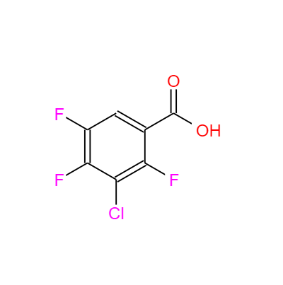  CAS：101513-77-3,中文名稱：2,4,5-三氟-3-氯苯甲酸 ,英文名稱：3-Chloro-2,4,5-trifluorobenzoic acid