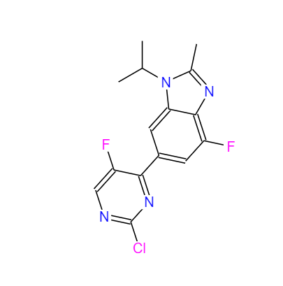 CAS：1231930-42-9，-(2-氯-5-氟-嘧啶-4-基)-4-氟-1-異丙基-2-甲基-1H-苯并咪唑 