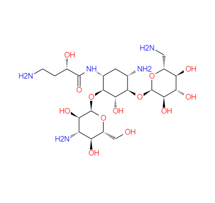 CAS： 37517-28-5， 阿米卡星 
