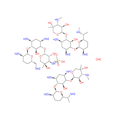 CAS： 1405-41-0， 硫酸慶大霉素 