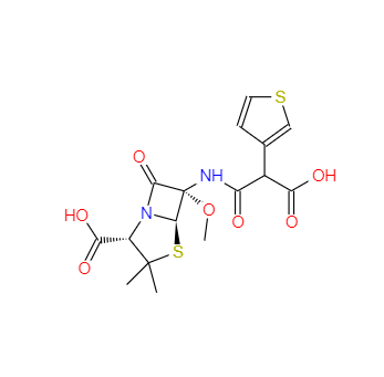 CAS：61545-06-0，替莫西林二鈉鹽