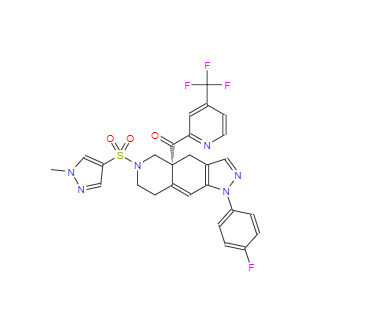 CAS：1496510-51-0，Relacorilant