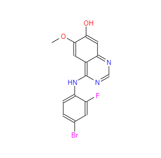 CAS：196603-96-0，4-(4-溴-2-氟苯胺基)-7-羥基-6-甲氧基喹唑啉 