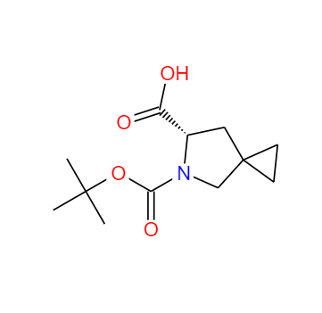 CAS：1129634-44-1，，(S)-5-(叔丁氧羰基)-5-氮雜螺[2.4]庚烷-6-羧酸 