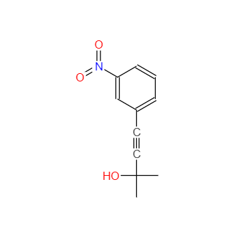 CAS：33432-52-9，2-methyl-4-(3-nitrophenyl)-3-butyn-2-ol 