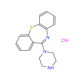 CAS：111974-74-4，11-(1-哌嗪基)-二苯并硫氮雜卓鹽酸鹽 