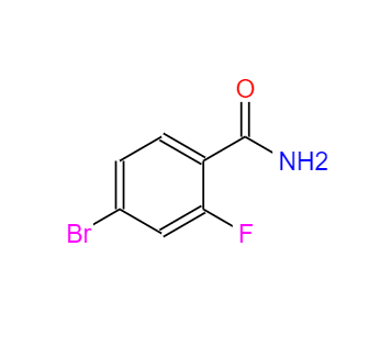 CAS：292621-45-5，4-溴-2-氟苯甲酰胺