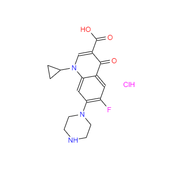 CAS：86483-48-9，環(huán)丙沙星鹽酸鹽