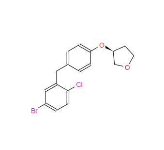 CAS：915095-89-5，(S)-3-(4-(5-溴-2-氯芐基)苯氧基)四氫呋喃 