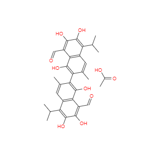 CAS：12542-36-8，醋酸棉酚