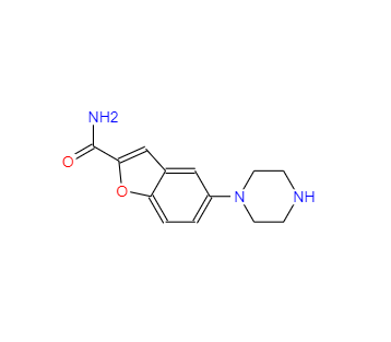 CAS：183288-46-2，5-(哌嗪-1-基)苯并呋喃-2-甲酰胺