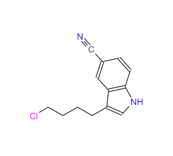 CAS：143612-79-7，3-(4-氯代丁基)-5-氰基吲哚 