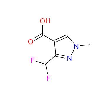 CAS：176969-34-9，3 - (二氟甲基)- 1 -甲基- 1H-吡唑-4 - 羧酸