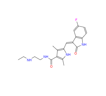 CAS：356068-97-8，N-去乙基舒尼替尼三氟乙酸鹽 