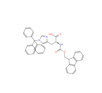 CAS： 109425-51-6， N-(9-芴甲氧羰基)-N'-三苯甲基-L-組氨酸