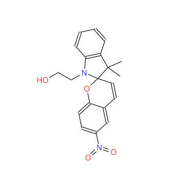 CAS：16111-07-2，1-(2-羥乙基)-3,3-二甲基吲哚啉-6'-硝基苯并螺吡喃