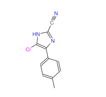CAS：120118-14-1，5-氯-4-(對甲苯基)-1H-咪唑-2-腈